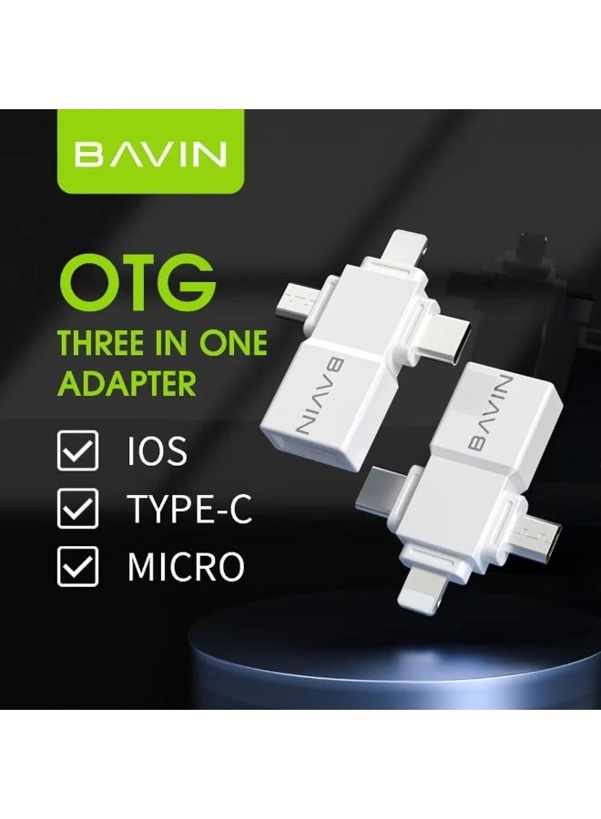 بافين محول 3 في 1 لنقل البيانات من الهاتف المحمول إلى ذاكرة فلاش - Image 5